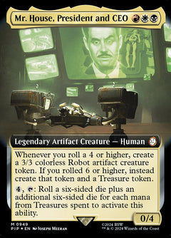 Mr. House, President and CEO (Extended Art - Surge Foil)