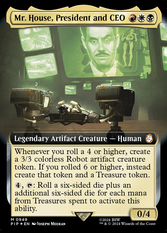 Mr. House, President and CEO (Extended Art - Surge Foil)