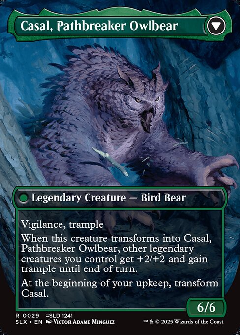 Casal, Pathbreaker Owlbear (back)