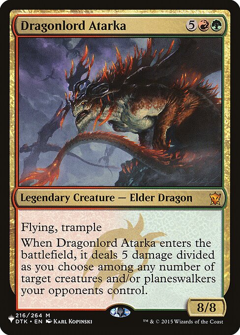 Dragonlord Atarka - Nonfoil
