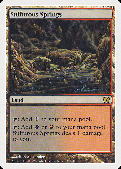 Sulfurous Springs - Nonfoil