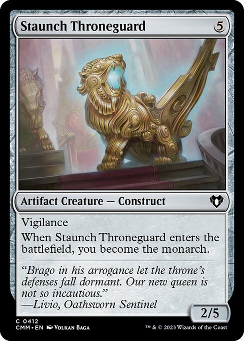Staunch Throneguard - Nonfoil