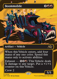 Boommobile (Borderless - Gold Foil)