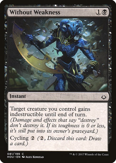 Without Weakness - Nonfoil