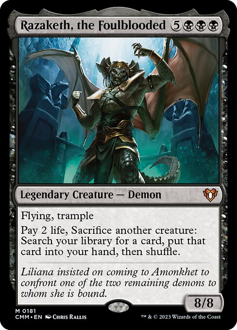 Razaketh, the Foulblooded - Nonfoil