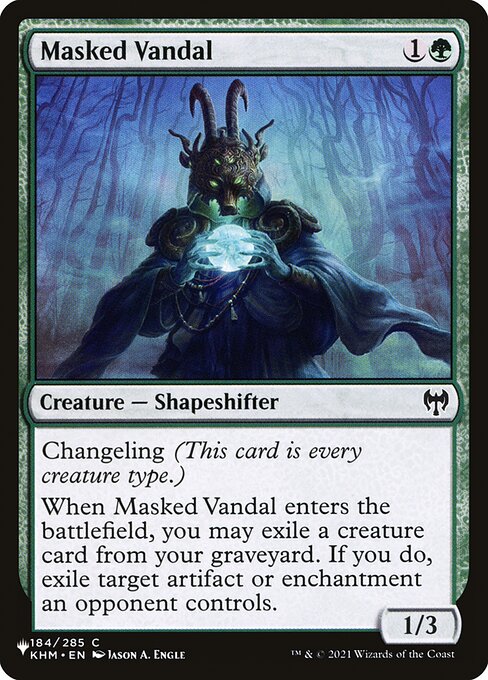 Masked Vandal - Nonfoil