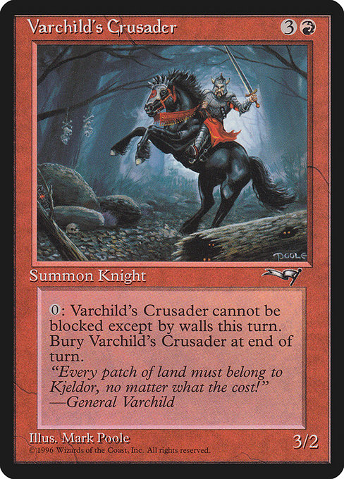 Varchild's Crusader - Nonfoil