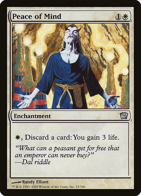 Peace of Mind - Foil