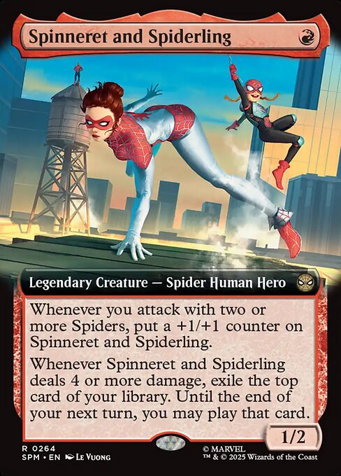 Spinneret and Spiderling - Nonfoil