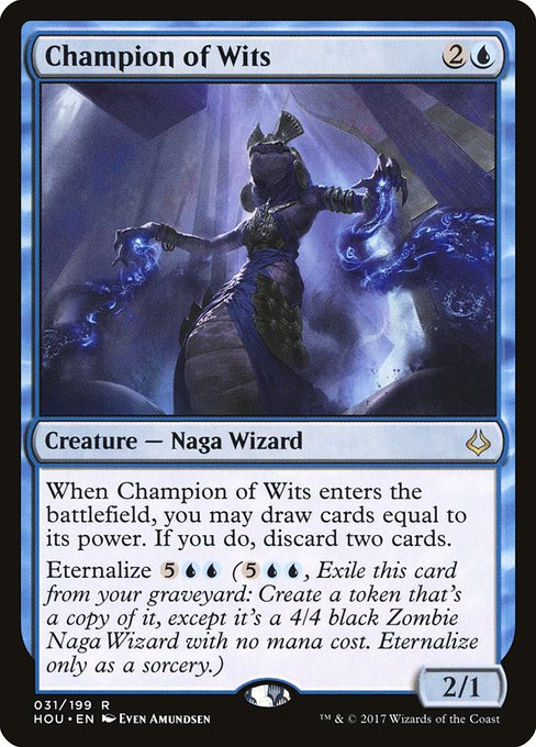 Champion of Wits - Nonfoil