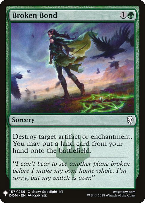 Broken Bond - Nonfoil