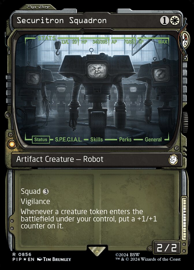 Securitron Squadron (Showcase - Surge Foil)