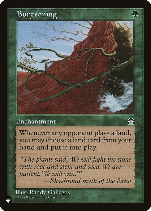 Burgeoning - Nonfoil