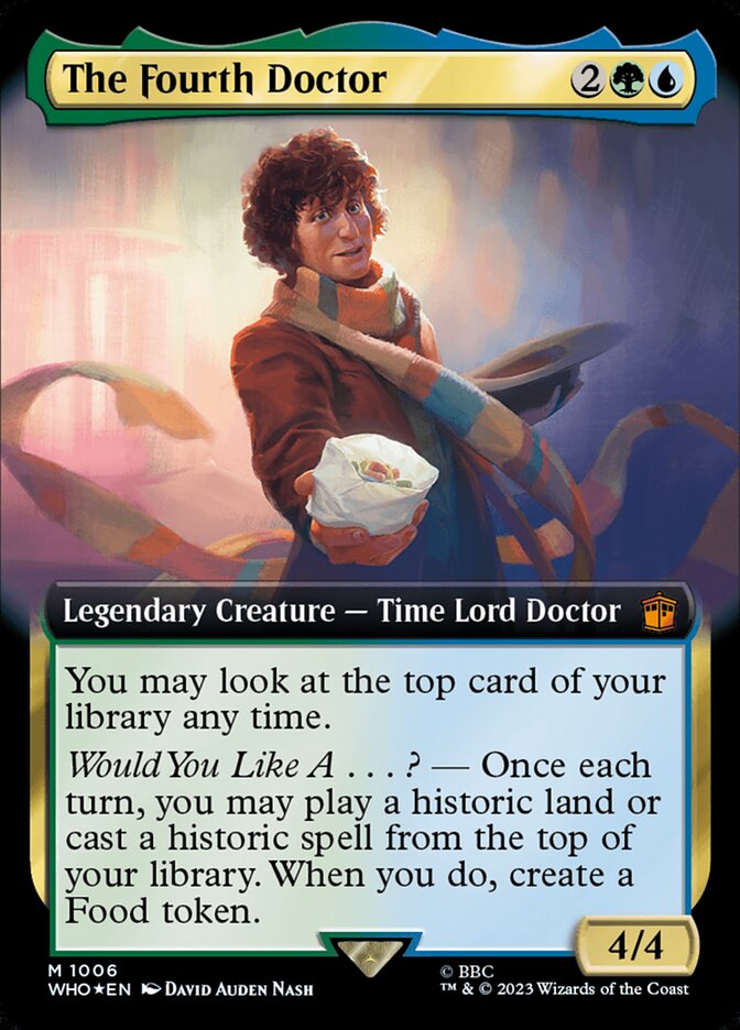 The Fourth Doctor (Extended Art - Surge Foil)