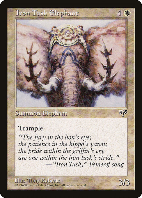 Iron Tusk Elephant - Nonfoil