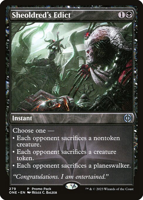 Sheoldred's Edict - Nonfoil