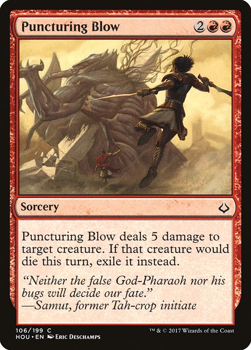 Puncturing Blow - Nonfoil
