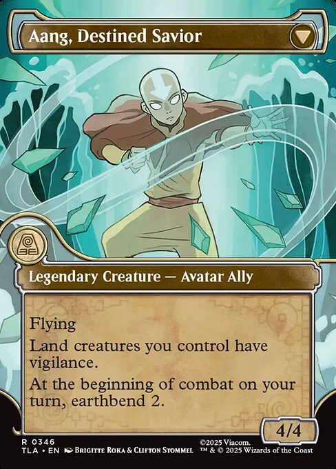 Aang, Destined Savior (back)