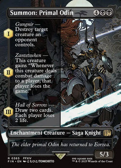 Summon: Primal Odin (Borderless)