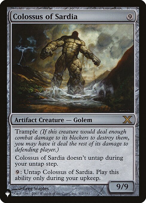 Colossus of Sardia - Nonfoil