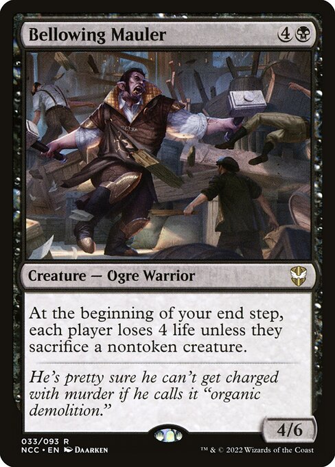Bellowing Mauler - Nonfoil