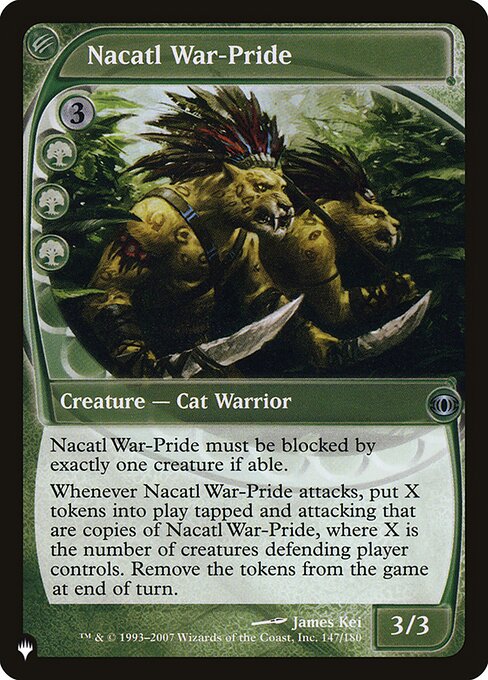 Nacatl War-Pride - Nonfoil