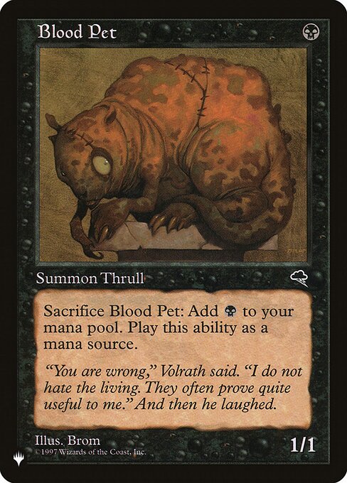 Blood Pet - Nonfoil