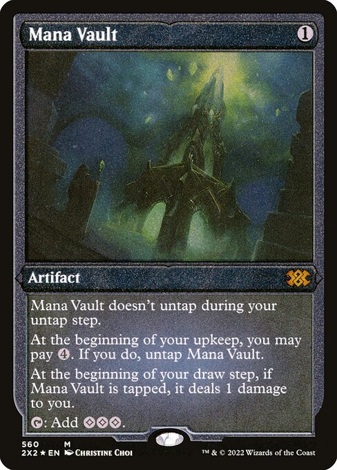 Mana Vault - Etched