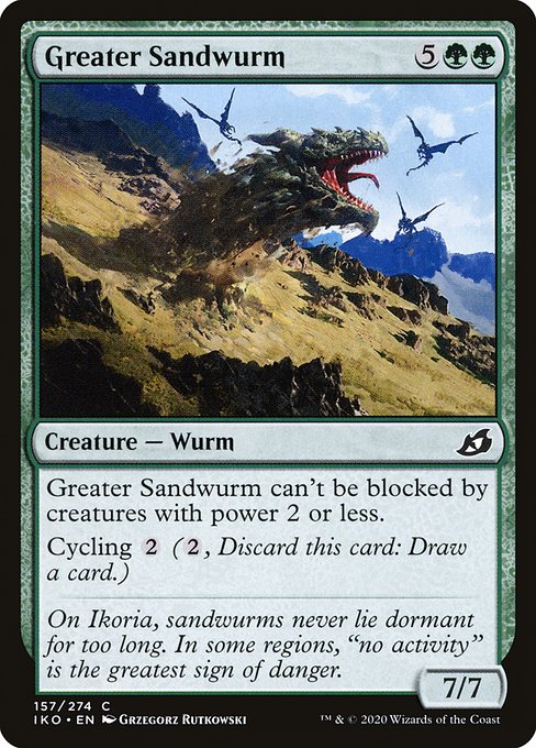 Greater Sandwurm - Nonfoil