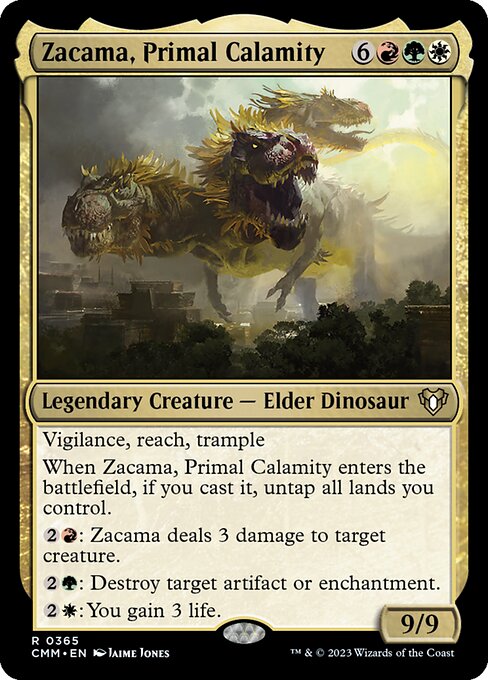 Zacama, Primal Calamity - Nonfoil