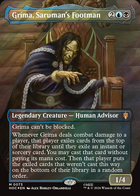 Gríma, Saruman's Footman