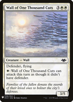 Wall of One Thousand Cuts (MH1-36)