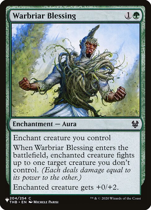 Warbriar Blessing - Nonfoil