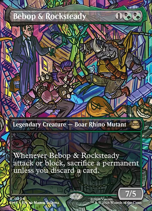 Bebop & Rocksteady - Nonfoil