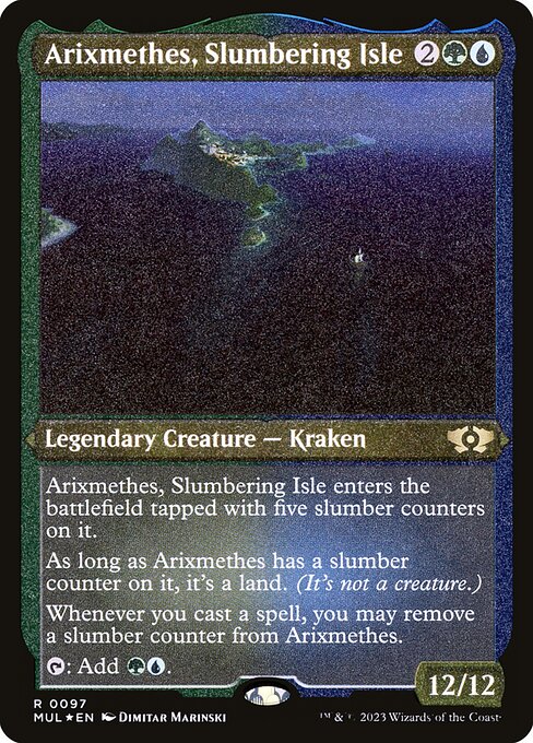 Arixmethes, Slumbering Isle - Etched