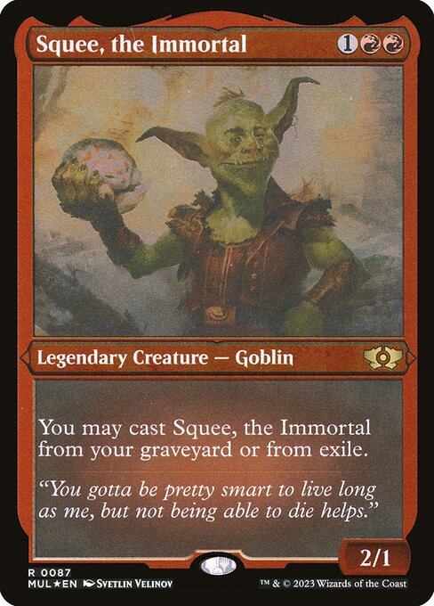 Squee, the Immortal - Etched