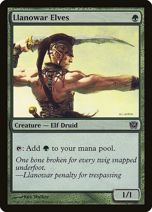Llanowar Elves - Foil