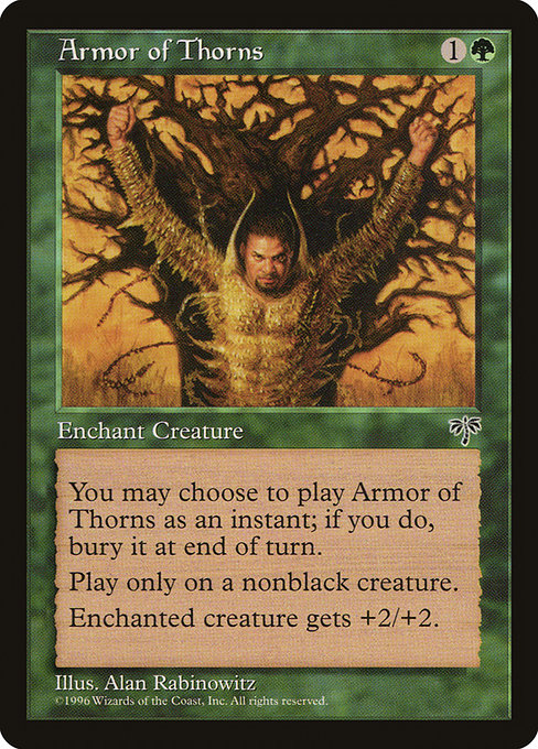 Armor of Thorns - Nonfoil
