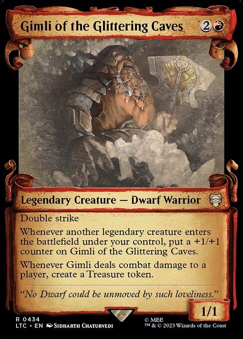 Gimli of the Glittering Caves - Nonfoil