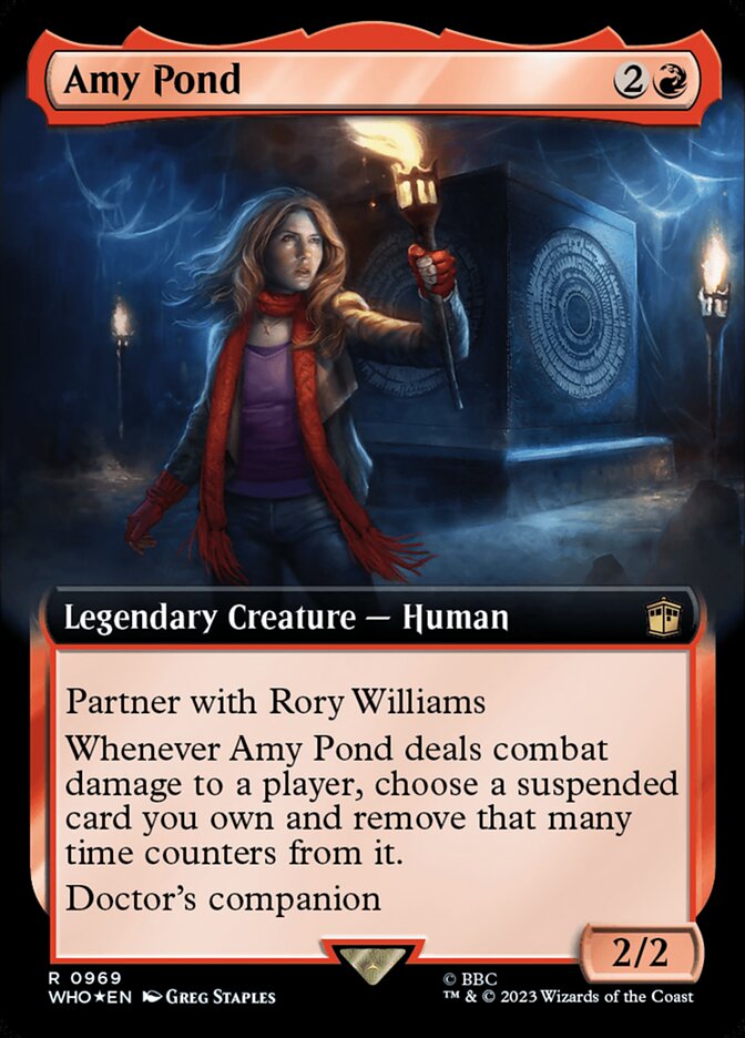 Amy Pond (Extended Art - Surge Foil)