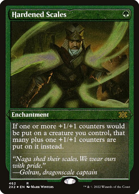 Hardened Scales - Etched