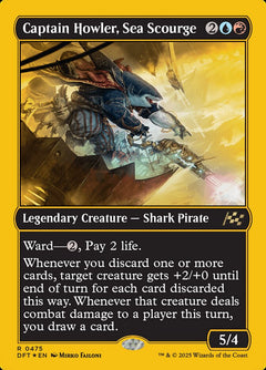Captain Howler, Sea Scourge (Gold Foil)
