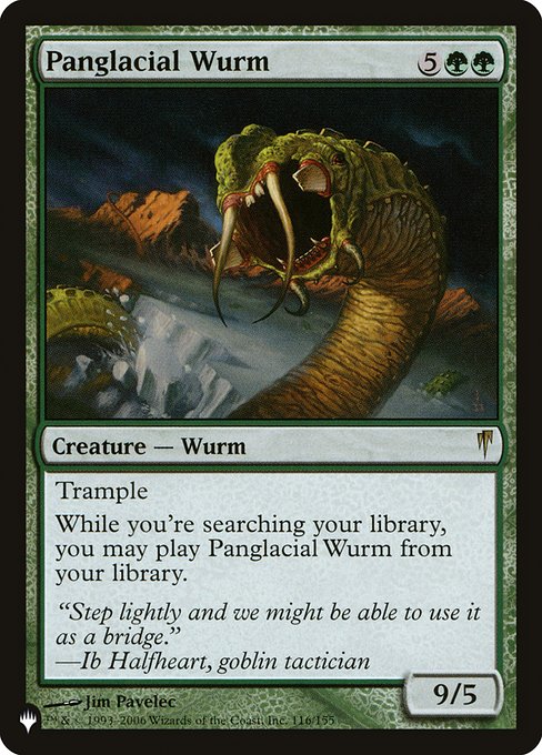 Panglacial Wurm - Nonfoil