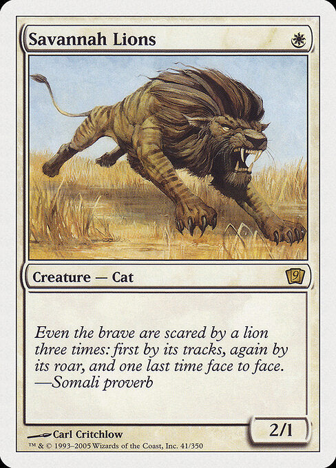 Savannah Lions - Nonfoil