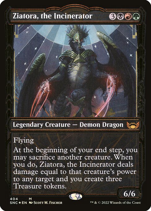 Ziatora, the Incinerator - Foil