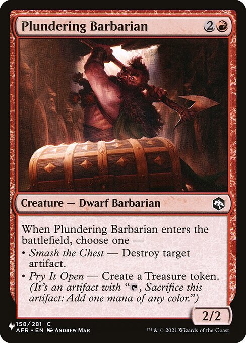Plundering Barbarian - Nonfoil