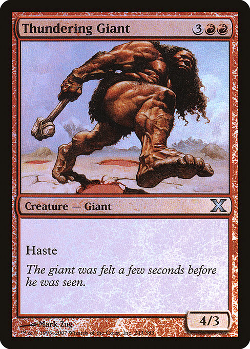 Thundering Giant - Foil