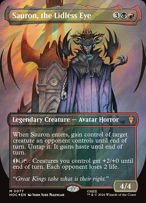 Sauron, the Lidless Eye