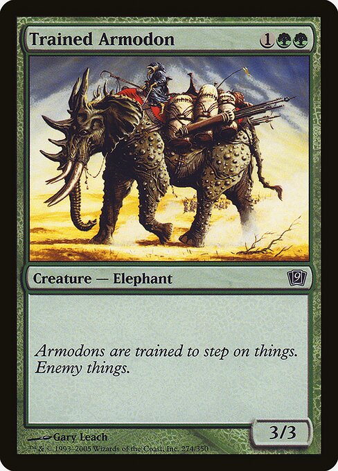Trained Armodon - Foil