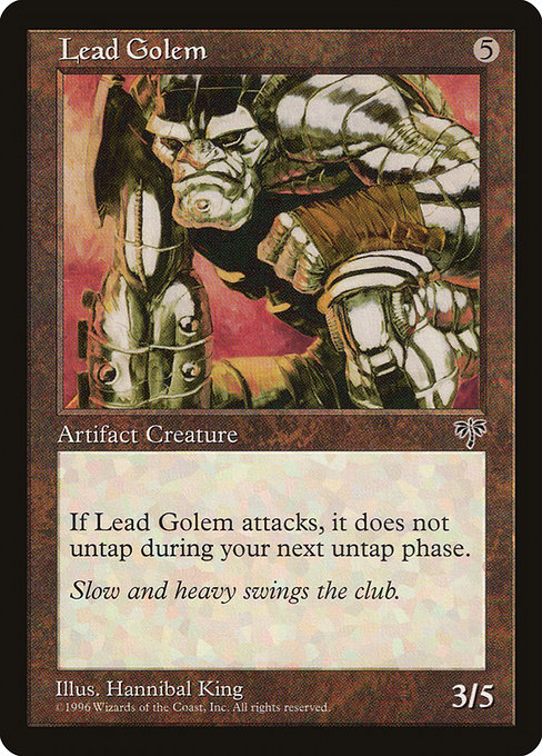 Lead Golem - Nonfoil